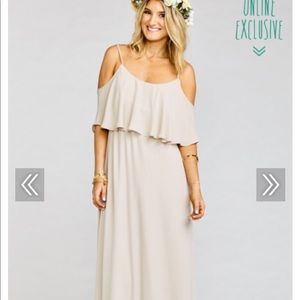 Bridesmaids dress...